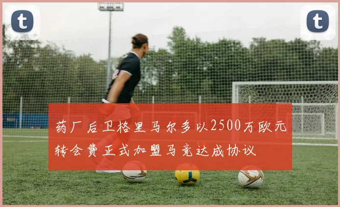 药厂后卫格里马尔多以2500万欧元转会费正式加盟马竞达成协议